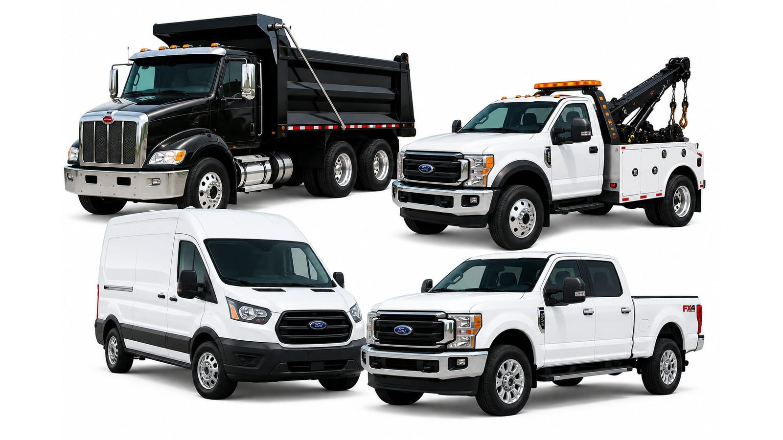 Seguro de auto comercial para trucks y vans